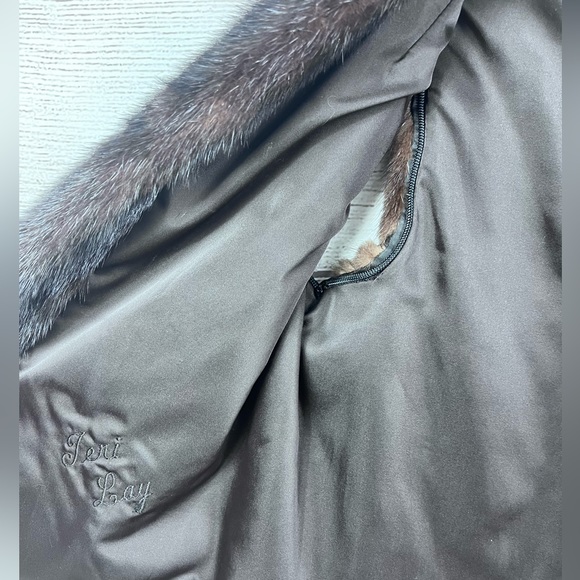 Vintage Open Front Mink Vest Jungerkes’ Furs Shreveport, LA Handmade 💗 - Picture 3 of 8